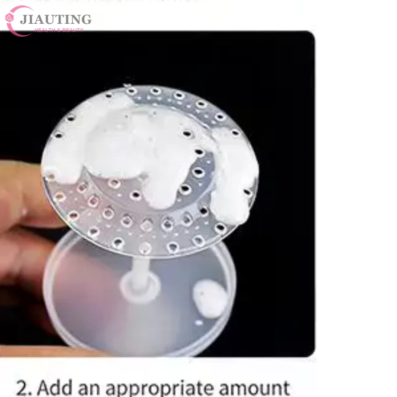 1 unidad de máquina portátil de espuma de burbujas de plástico de 10*6 cm, herramienta sencilla de limpieza facial de plástico para la rutina diaria de cuidado de la piel por la mañana y por la noche