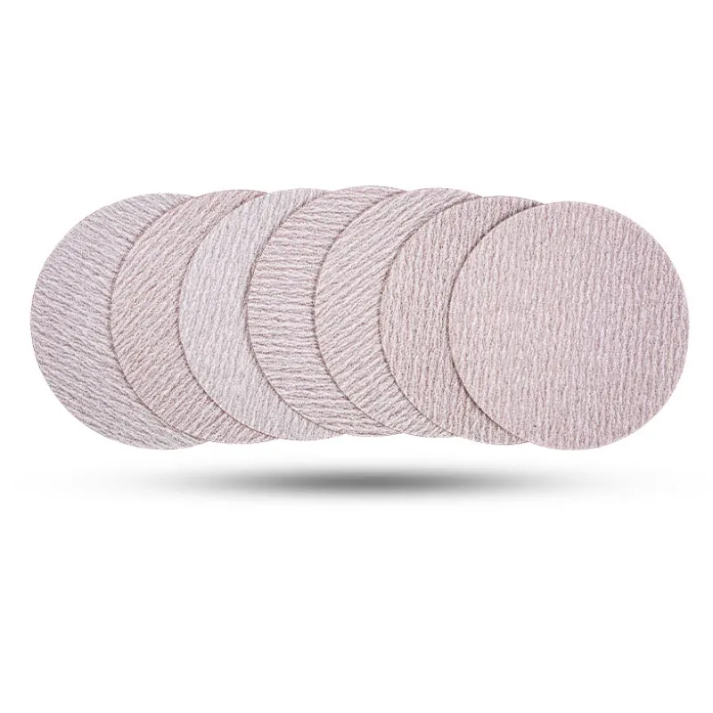 S359T รถ Putty ขัด Flocked กระดาษทราย 5 นิ้วกระดาษทราย Self-Adhesive กระดาษทรายเฟอร์นิเจอร์ไม้เนื้อแข็งสีพื้นผิว