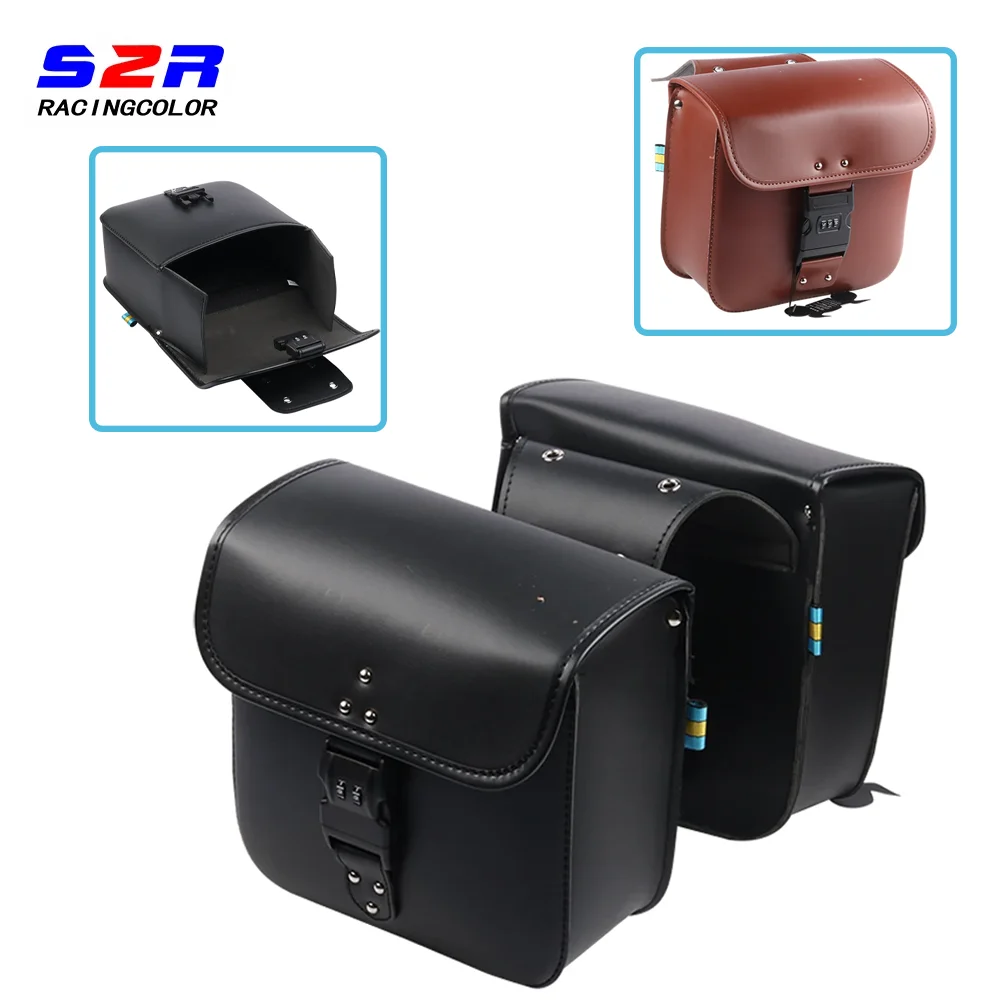 

Motorcycle Accessories Side Bag Luggage Saddle Bag Tool Storage Bag For Kawasaki Vulcan S 650 VN 650 EN 650 800 VN 800 EN650