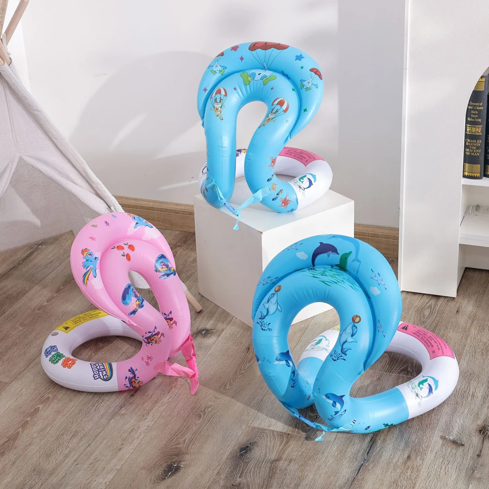 Baby Swimming Ring Child Swim Ring Vest Inflatable Swimming Circle Swim Pool Float Water Play Tube Pool Party Toy