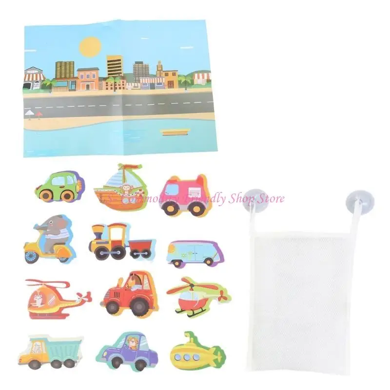 85AE Baby Bath Toy EVA Bathtub Water Toy Baby Bath Foam Toy for Kids Boy Girls