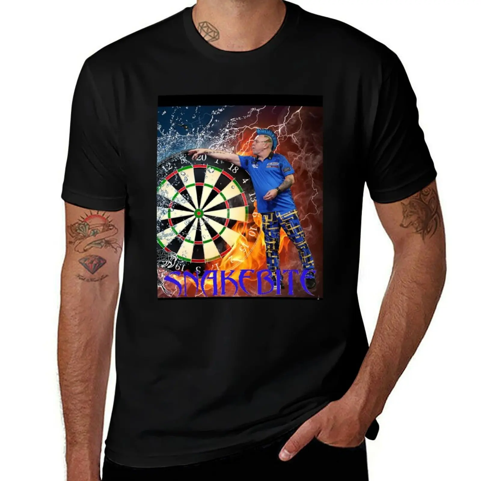 

Peter Wright Snakebite Graphic T-Shirt t shirt custom print man t shirt summer graphic t shirts for man T-Shirt