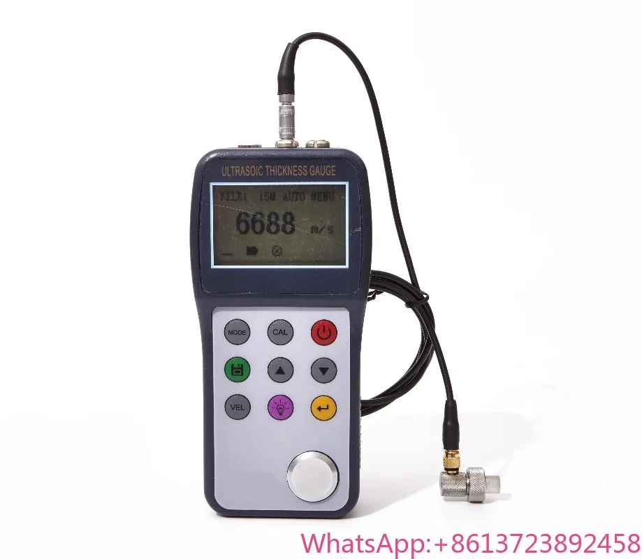 

GR361 Digital Ultrasonic Thickness Gauge Penetrable Coating Thickness Gauge Range 0.15-20mm