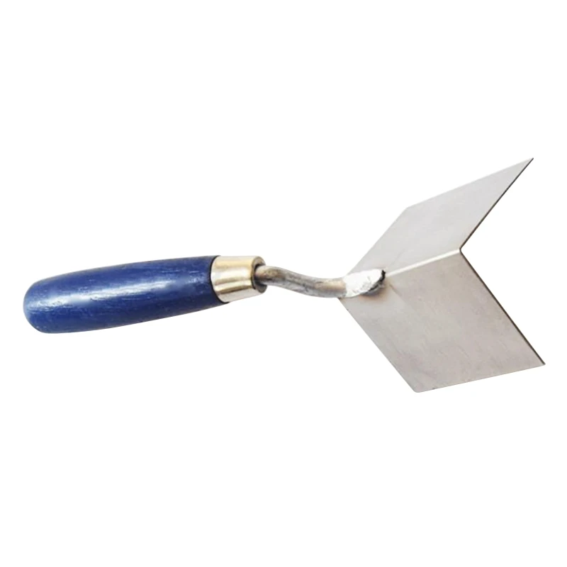 

Drywall Corner Tool Inner and Outer Corner Eraser Trowel Stainless Steel Corner Finishing Trowel for 90 Degree Corner