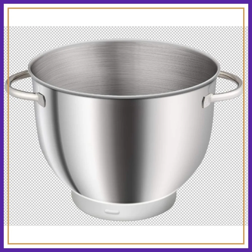 

6.5QT Stainless Steel Bowl Stand Mixer, 660W 6-Speed Tilt-Head Dough Mixer for Baking