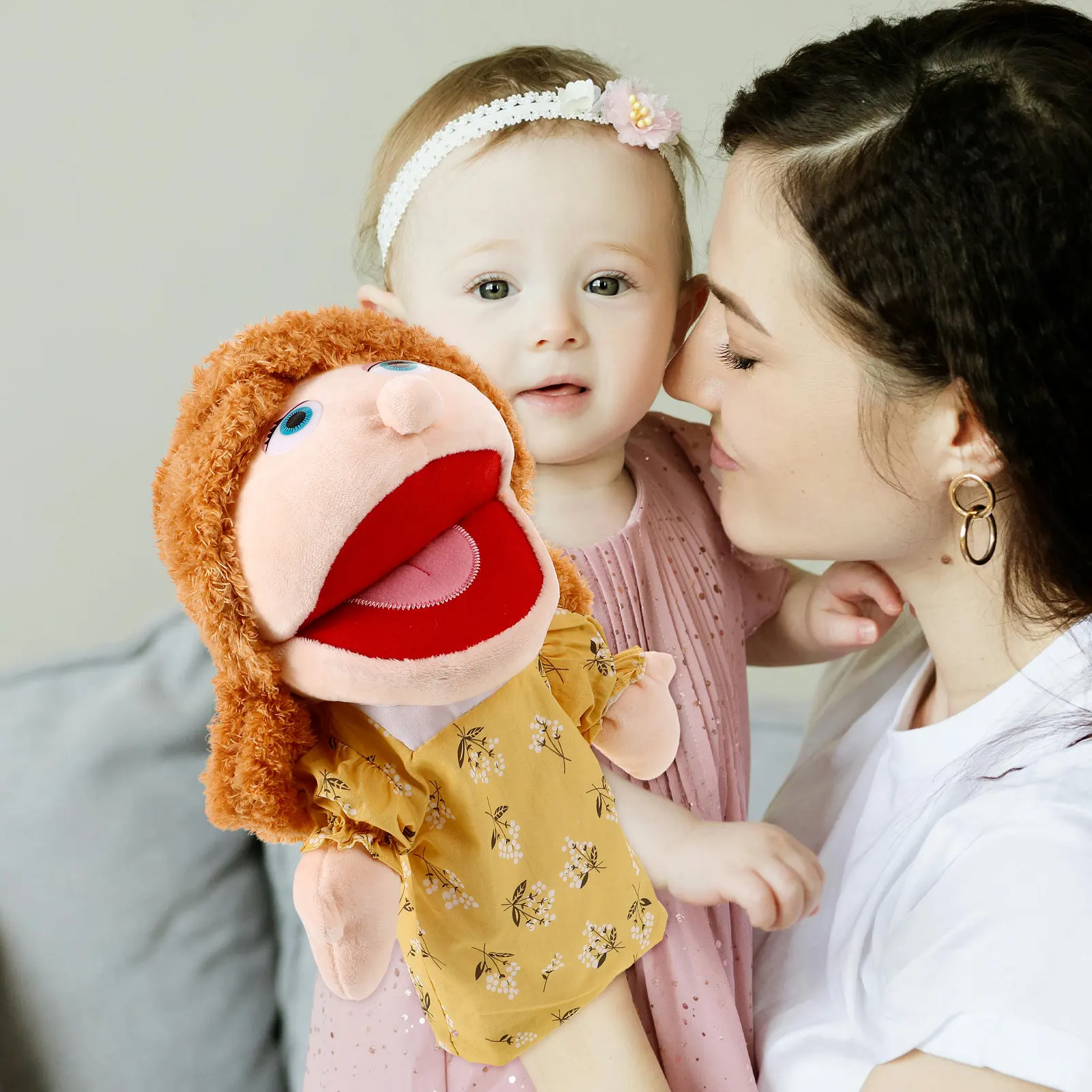 

Мягкие моющиеся куклы-перчатки для детей: реалистичные куклы для рассказывания историй, развивающие творчество и игру, игрушка-фигурка для самостоятельного творчества