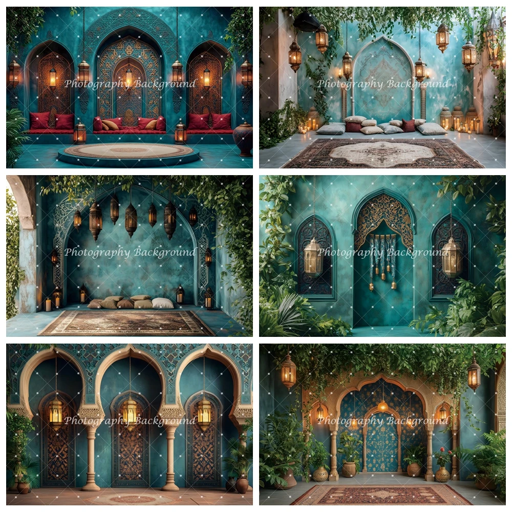 

Luxurious Palace Backdrop for Photography Chandelier Arch Door Background Kids Adult Portrait Photocall Booth Shoot Studio Props