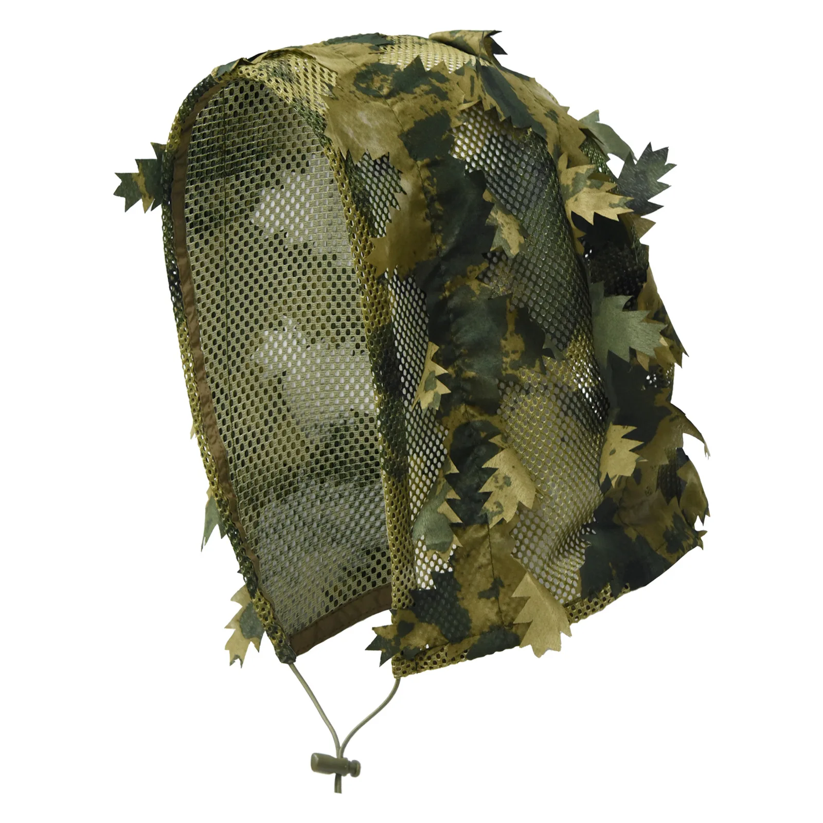 Tute Ghillie tattiche da caccia all'aperto Campo da cecchino Combattimento Airsoft Camo Abbigliamento Mantello Giacca leggera e traspirante per orologio da uccello