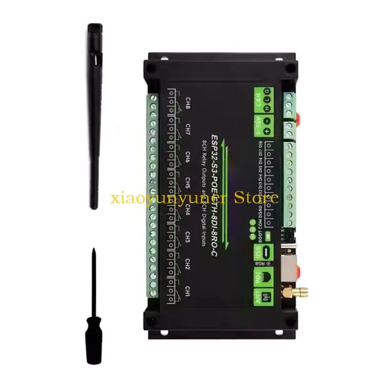 P9JB Modul Ethernet 8 Arah Industri Penggantian RS485 Komunikasi Ethernet