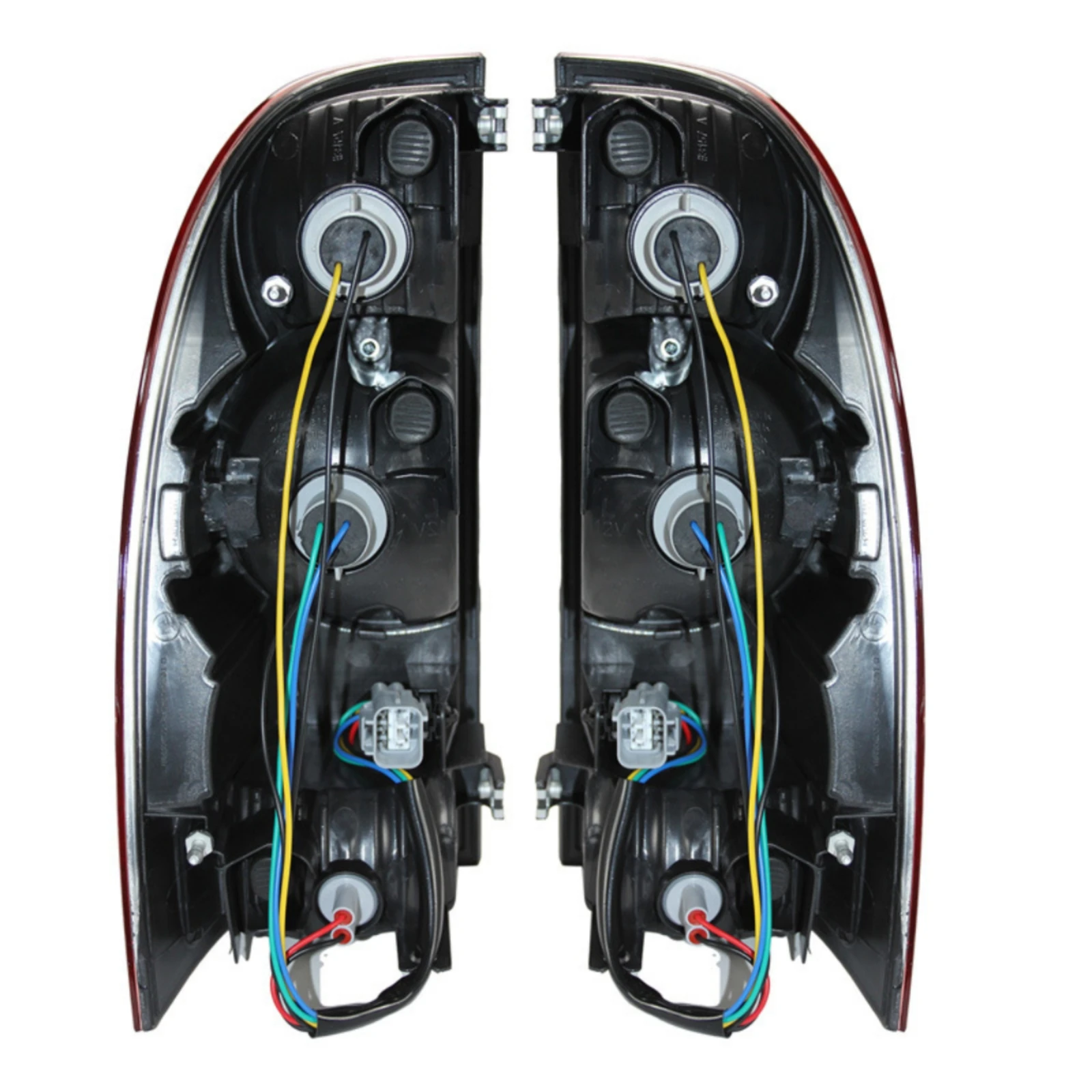 Tail Light Assembly Direct Replacement Rear Light Assembly Plug-and-Play Weather Resistant for Car Owners, Collision Repair