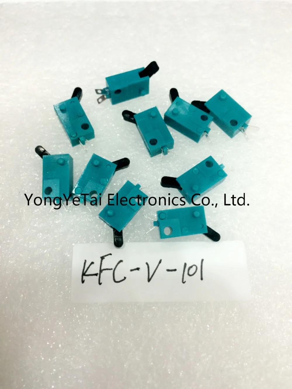 YYT 20PCS Limit switch movement leaves switch reset switch camera DVD auxiliary switch KFC-V-101 Green