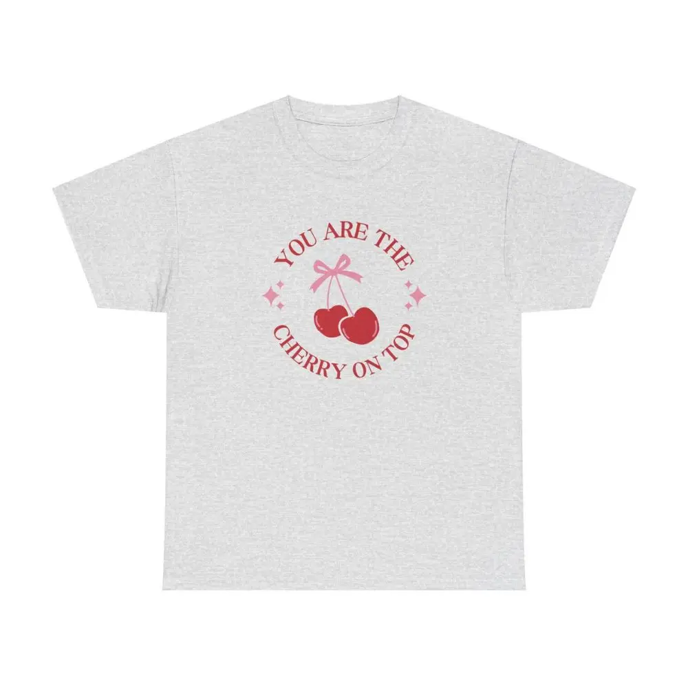 Ribbon Bow T-shirt Coquette Tee Shirt Cherry Aesthetic Tshirt Coquette Top Y2k Aesthetic Clothing Preppy Shirt Crewneck Top 2024