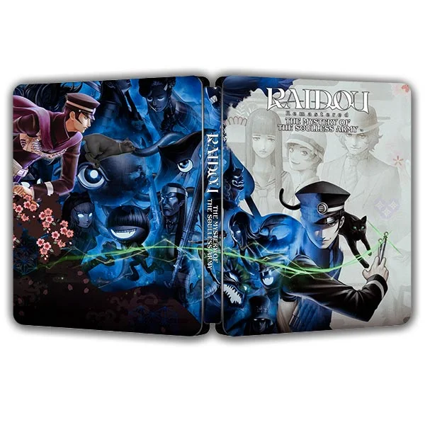 

RAIDOU Remastered The Mystery of the Soulless Army Steelcase FantasyBox (Customization,Steel case,Game CD not included)