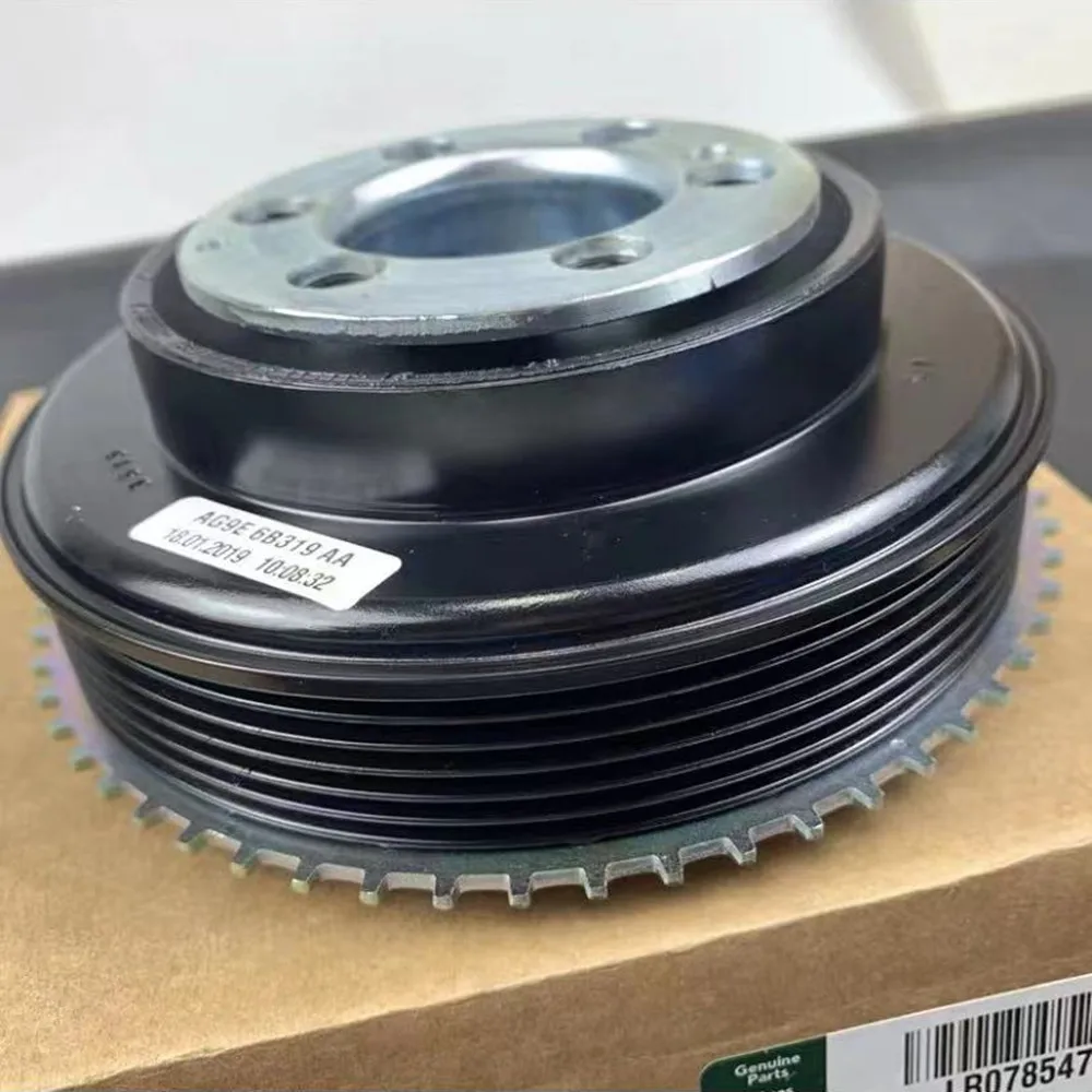 New Crankshaft Pulley OEM 31480378 LR078547 for Volvo XC60 XC90 S80 60 40 Land Rover Freelander LR2 Evoque Discovery Sport Ford