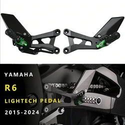 MTKRACING For YAMAHA YZF-R6 2017-2024 Step up pedal adjustable rear foot pedal gear lever brake kit