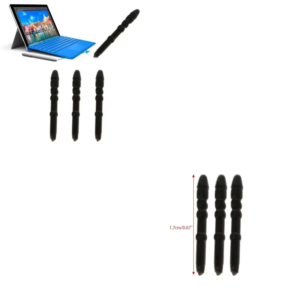 3pcs Capacitive Pen Tips Nibs Replacement for Surface 3 for Touch Screen Ta