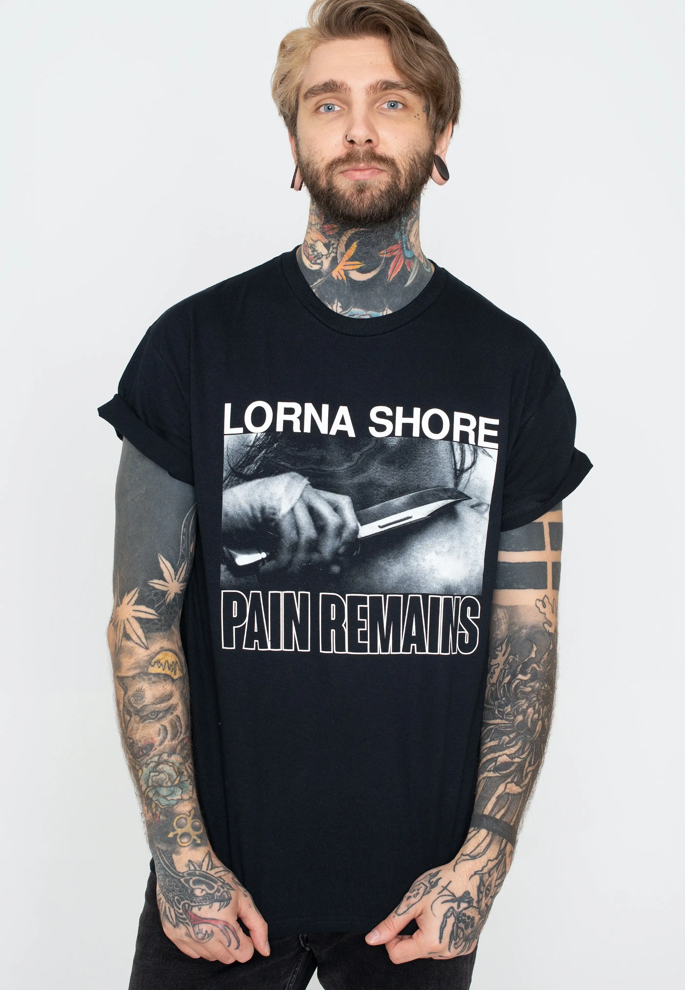 Hip Hop Heavy Metal Band Lorna Shore T-Shirt Men Women Casual Short Sleeve Punk Street Harajuku Trendy American European Band