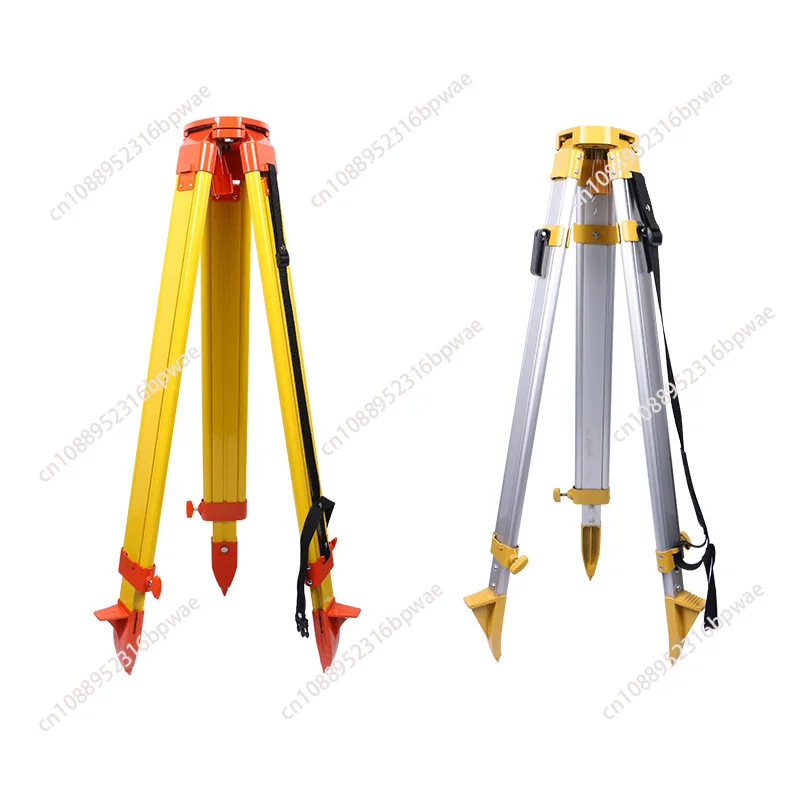 حامل ثلاثي القوائم الخشبي GST20-9-FCT Total Station RTK مع قفل ذاتي #3