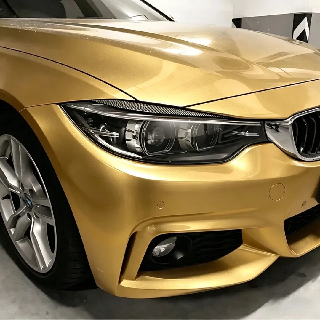 Frontscheinwerfer-Augenbrauen-Zierleiste, Auto-Styling-Zubehör, glänzend schwarz, Außenteile für BMW 4er F32 F33 F36 2013-2020 – Detail 3