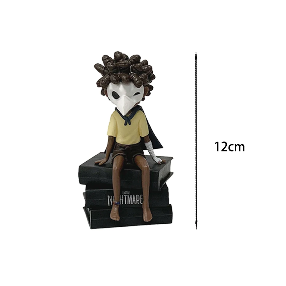Heiß begehrte GK Little Nightmares Anime-Figur: Six Figure Mono Actionfigur, Anime-Spiel PVC-Actionfigur, Sammlermodell-Puppe – Detail 4