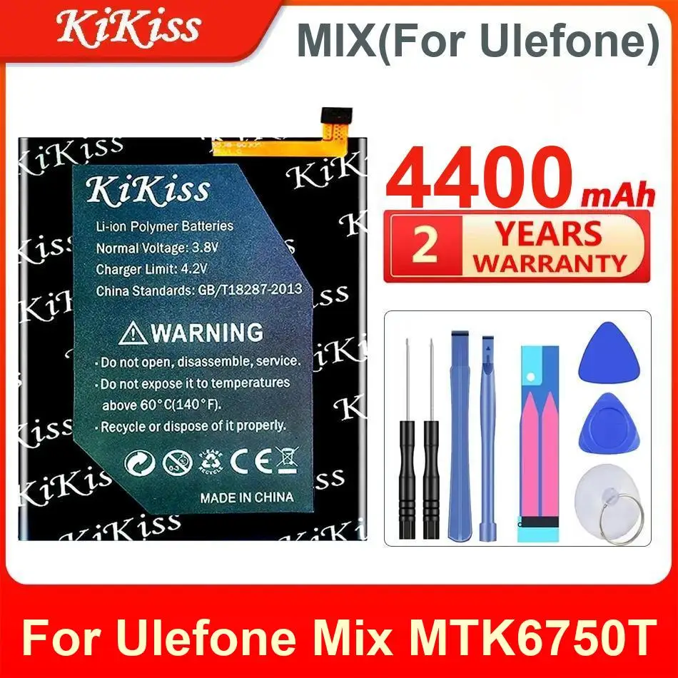 

4400 мАч Kikiss Battery MIX для Ulefone Mix 1 MTK6750T