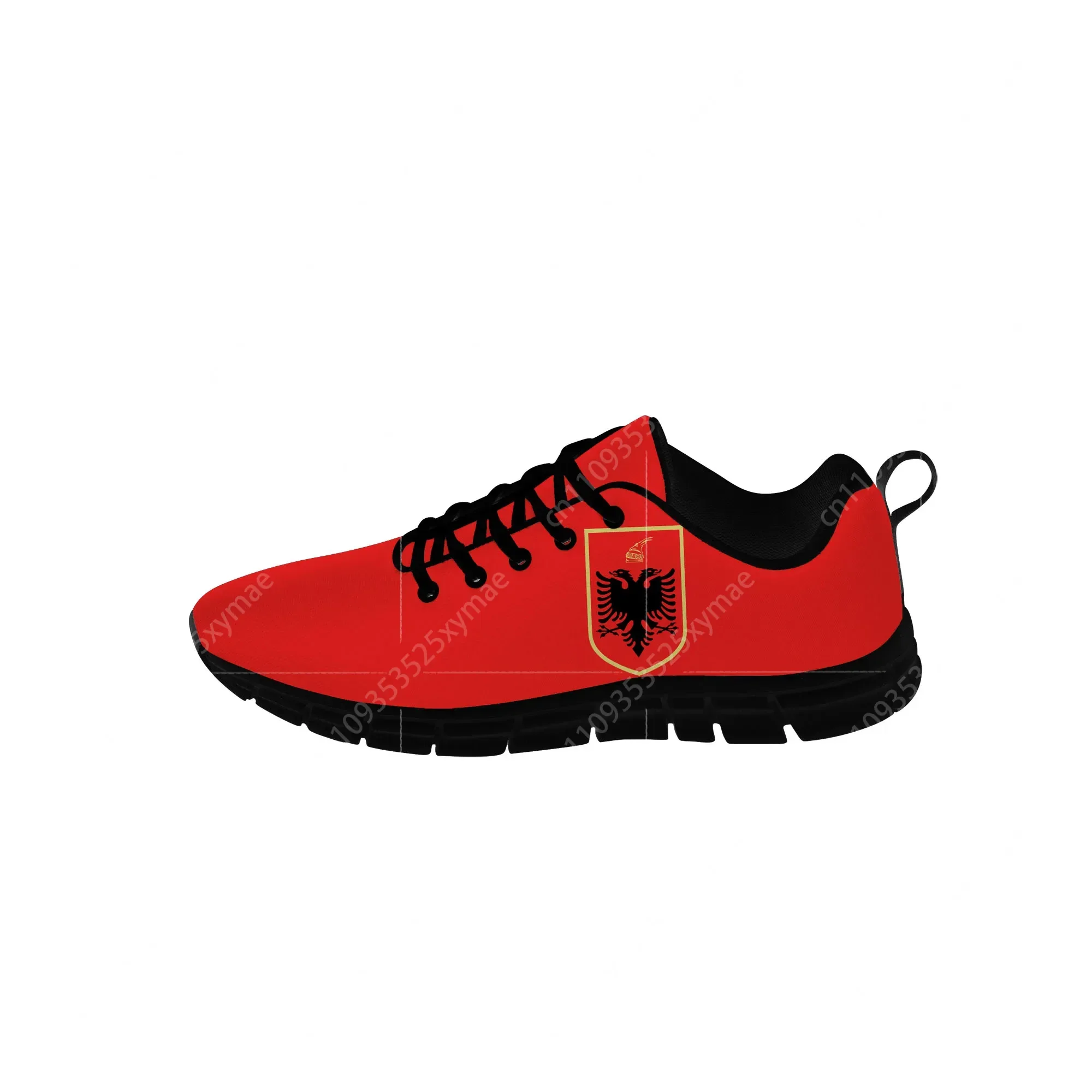 

Albania Flag Eagle Sneakers Mens Womens Teenager Casual Shoes Canvas Running Cloth Shoes 3D Print Breathable Lightweight shoe