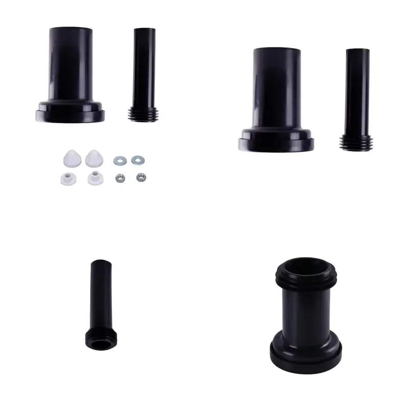 18CM D90 to D45 modern plastic straight drain pipe PP concealed tank and wall-mounted toilet connection pipe