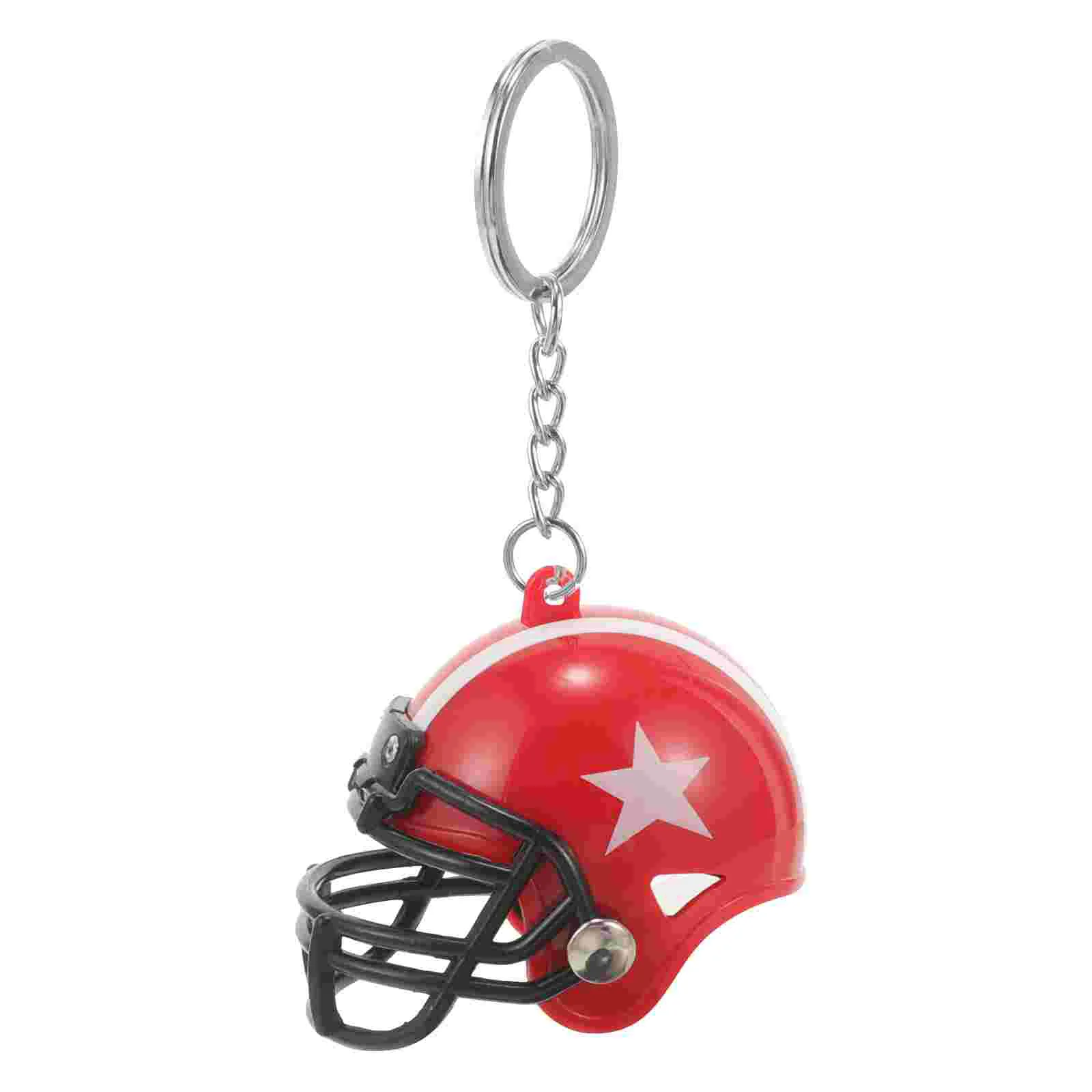 

Football Keychain Fob Rings Chains Women Bag for Boys Plastic Holder Women's Miss