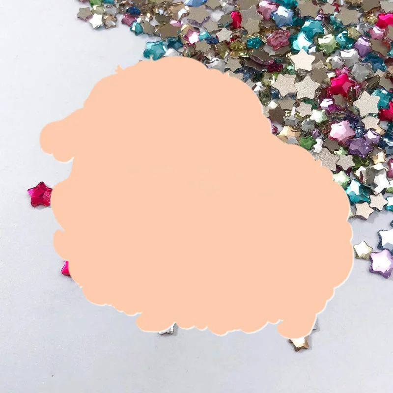 50Pcs Colorful Five Pointed Star Flatback Mini Sparkle Nail Art Rhinestone 3D Glitter Nail Decor DIY Chic Tiny Crystal Supply