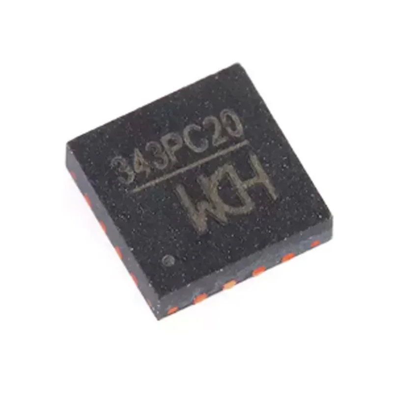 

10Pcs New Original Ch343P 343P Qfn-16 USB Converter Chip