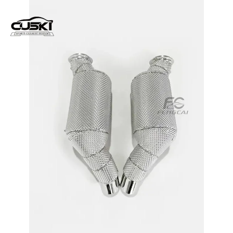 

High performance tuned exhaust downspout suitable for Alfa Romeo Giulia/Stelvio Quadrifoglio 2.9T stainless steel automotive exh