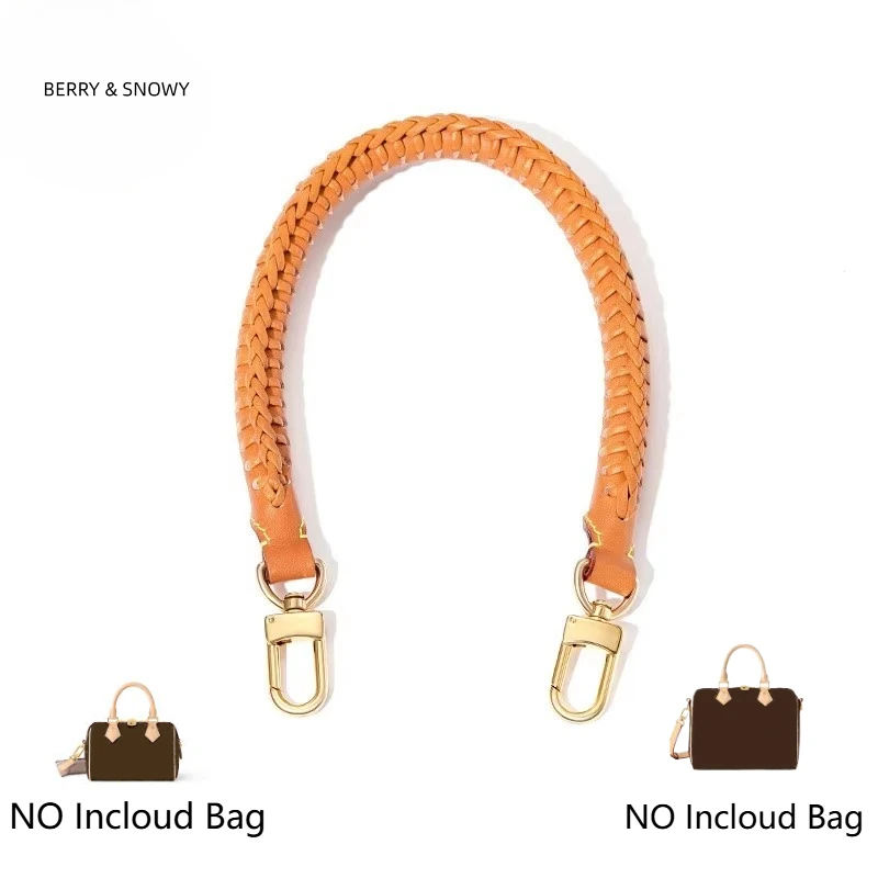 

Berry & Snowy Замена из натуральной кожи Vachetta для Speedy 20 25, индивидуальный ремешок с пряжкой, ремешок через плечо