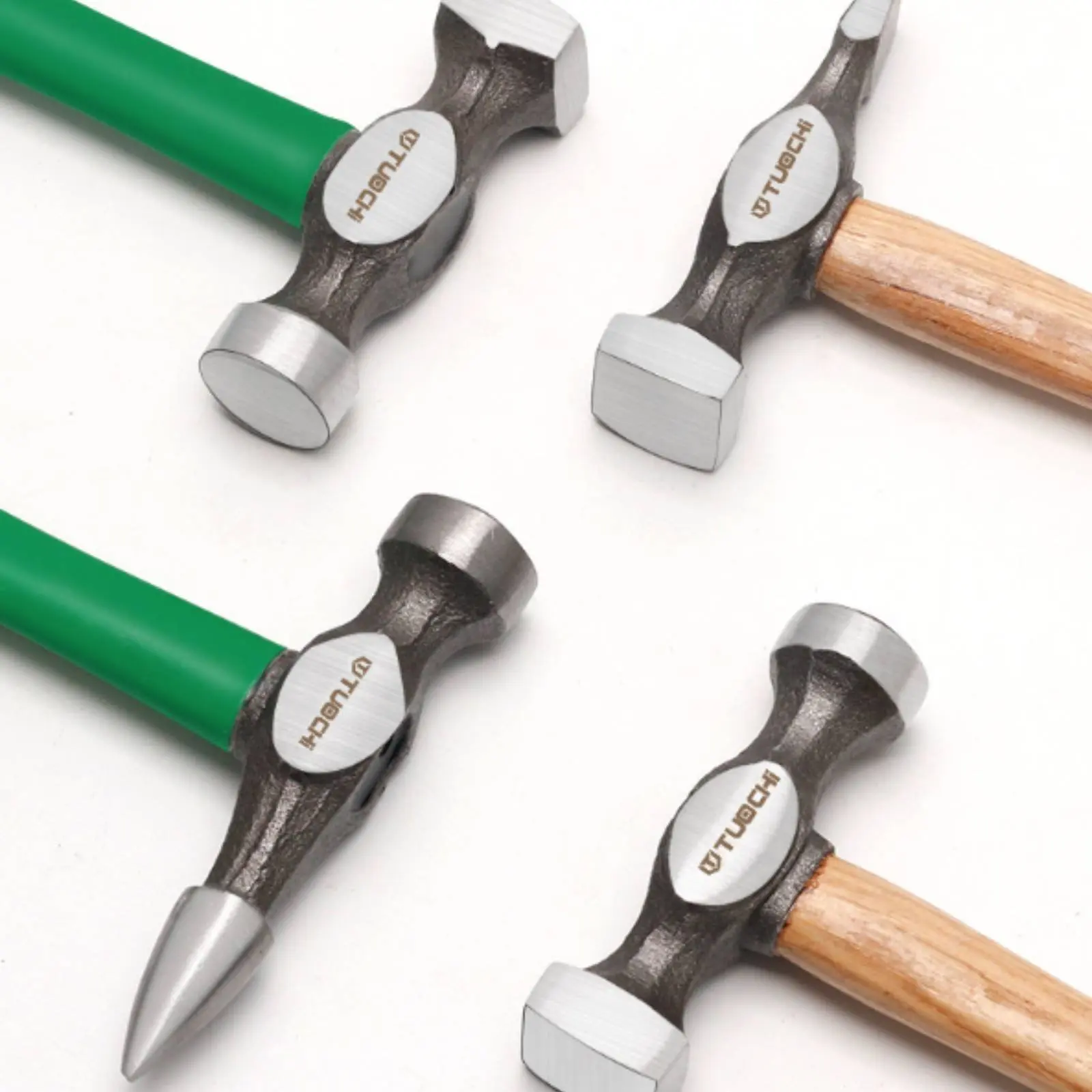

7 Pieces Auto Body Hammer Set Wood Handle Panel Beating Tool Kit Damage Repair Hammer Set Heavy Duty Industrial Tools Heat