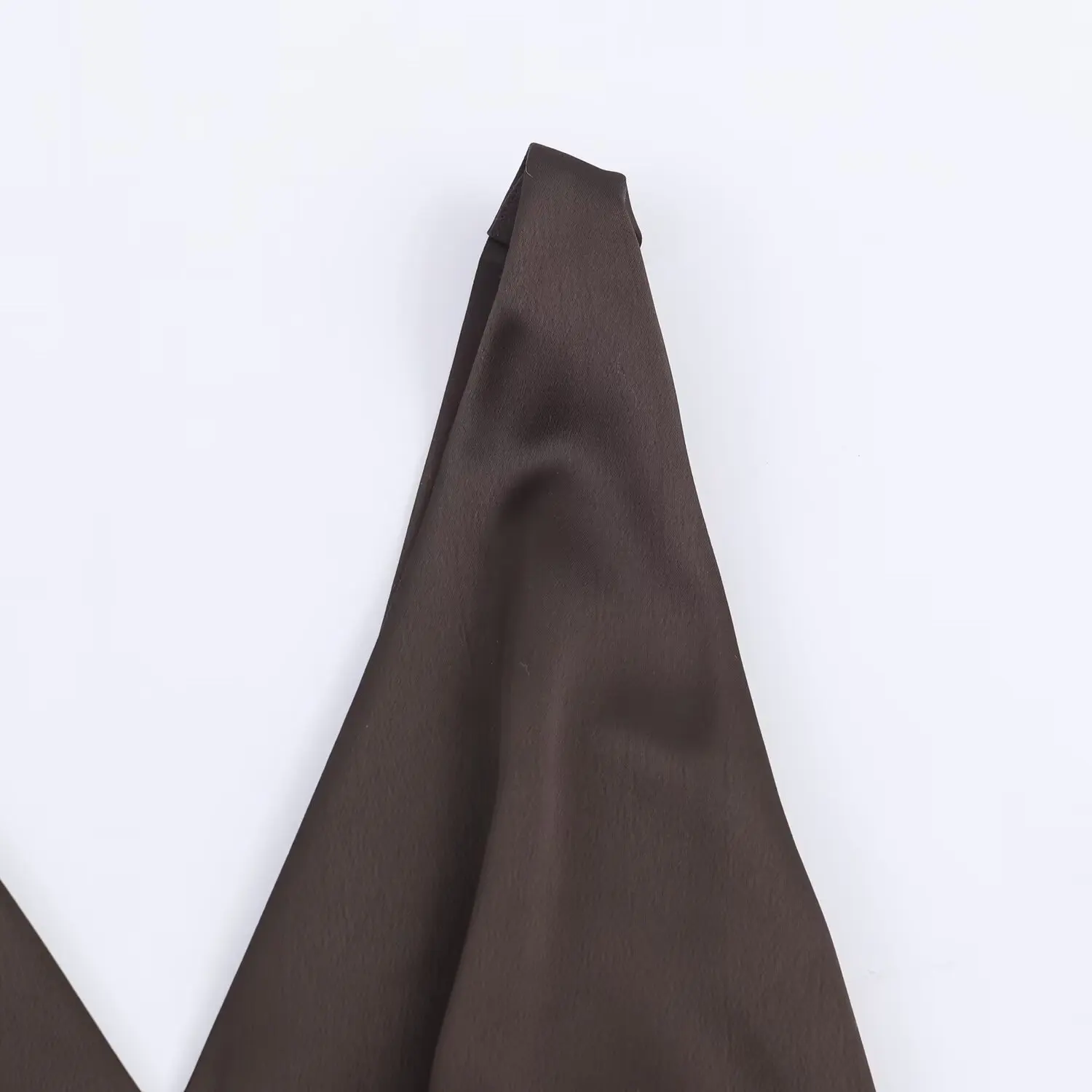 Ele Long Raso di seta Feel Dr Autunno New Sle Design Faion da donna Casual Taglio dritto Slim Fit Sle No Sve Dr