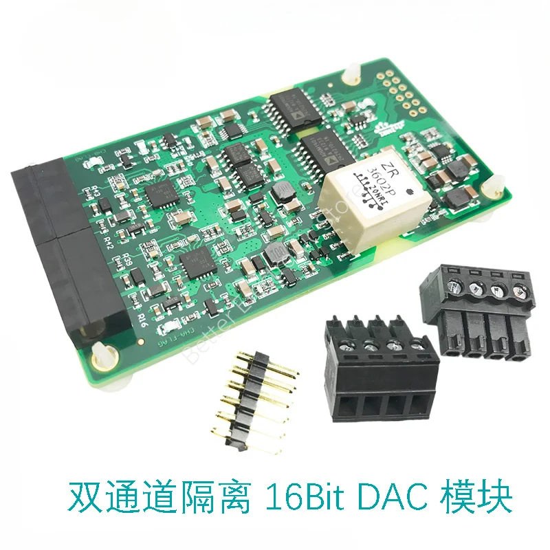 DAC8562/8563 dual-channel isolated 16-bit DAC module  0-20mA/±10V four-wire voltage compensation