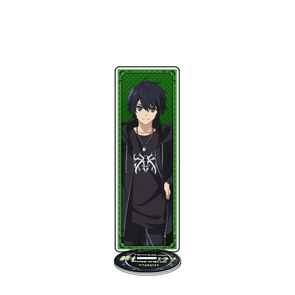Seraph of the End 15cm Acrylic Stand Keychain Yuichiro Hyakuya Anime Figure Desk Decor Christmas Gift