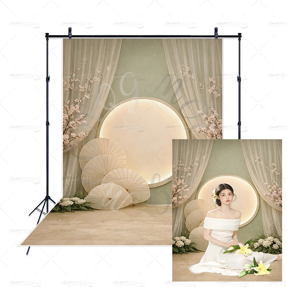Photography Lighting Umbrella - New ChineseStyle Photography Backdrop Umbrella Soft