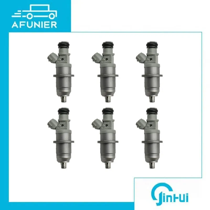 6Pcs Fuel Injector Nozzle For 2001-2006 Mitsubishi Pajero III Canvas Top V60 V70 3.5GDI OE No.:E7T05074,DIM1070G