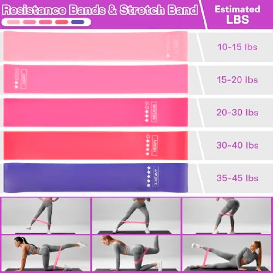 Pilatesring och träningsboll set för hemmaträning_voghion.com