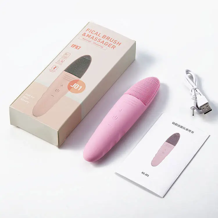 Nova Escova Ultrassônica de Limpeza Profunda para o Rosto