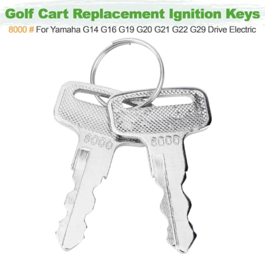 مفاتيح عربات لياماها G14 G16 G19 G22 G29 محرك العربة استبدال مفاتيح الإشعال لياماها الكهربائية JU2H251100 حزمة 2 #3