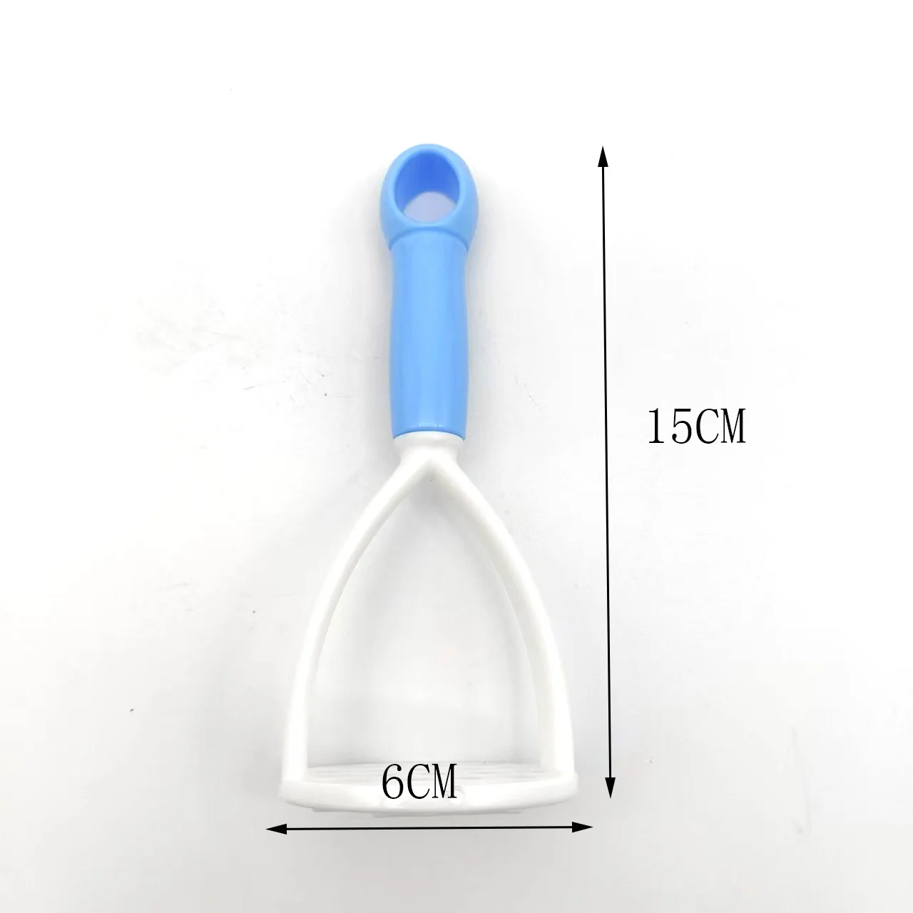 1PC Manual Potato Masher Labor Saving Easy To Clean Multifunctional Mashing Tool For Making Sweet Potato Potato Fruit Puree Complementary Food For Home Kitchen Household Cooks Vegetable Fruit Crusher Food Press Gadget
