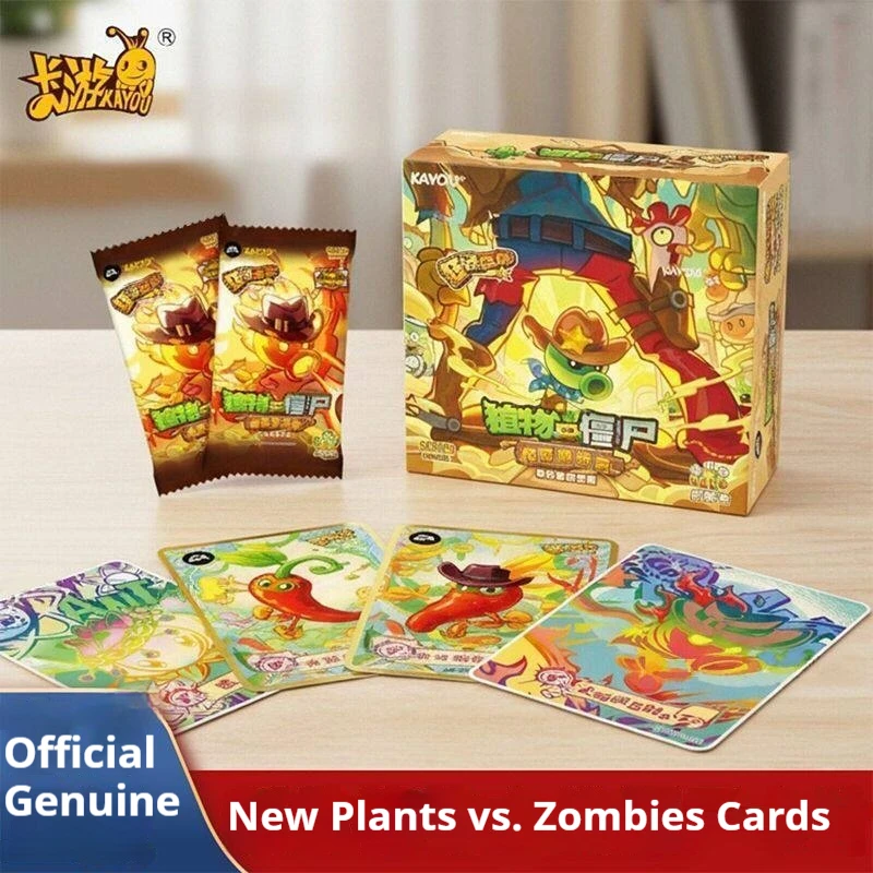 Kayou Plants Vs Zombies Collectible Trading Cards New 11th Edition Space Time Adventure Genuine Official Card Album
