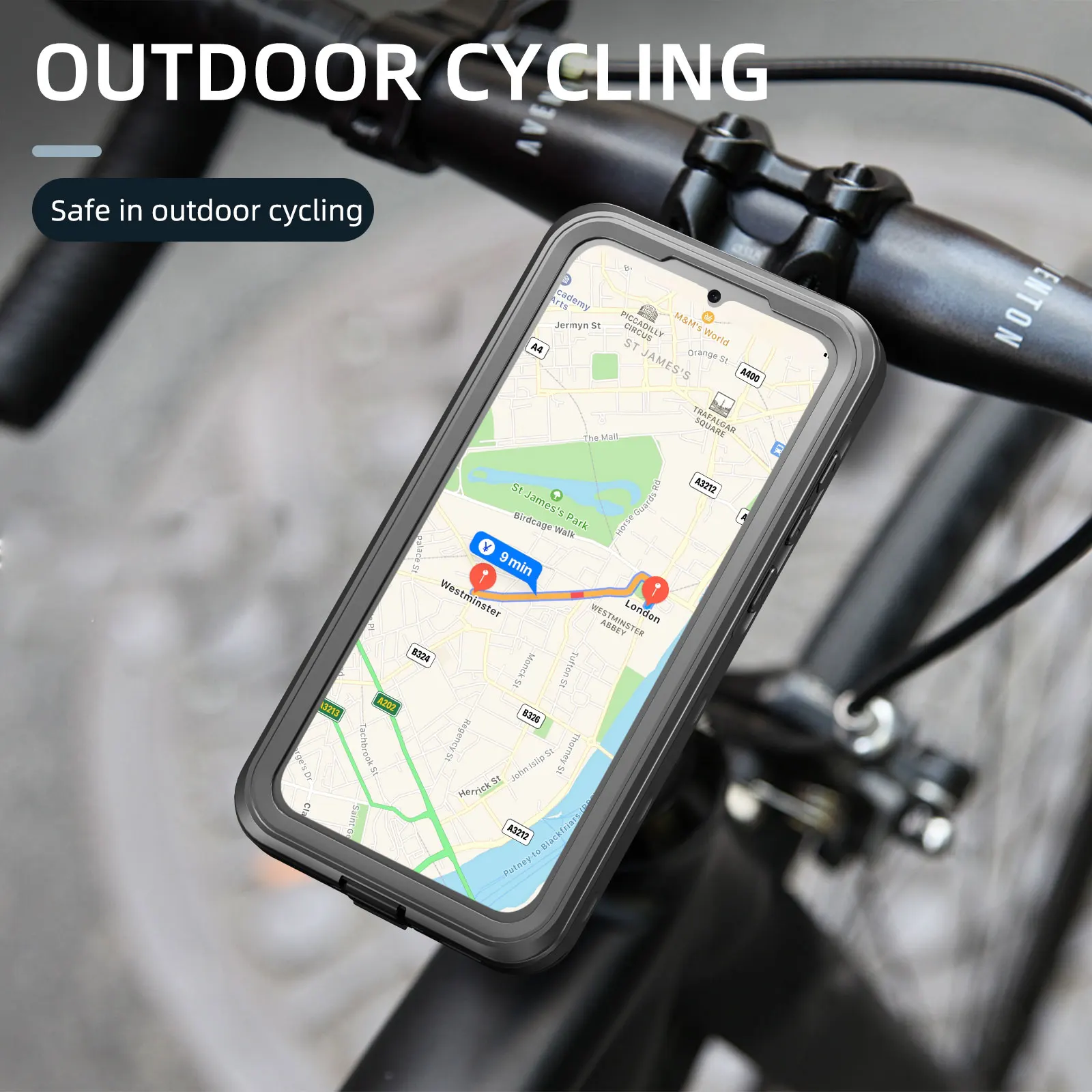 Military Grade Protection Shellbox IP68 Waterproof Case for Galaxy A35 A55 A15 Shockproof Heavy Duty Defender Cover Diving Case