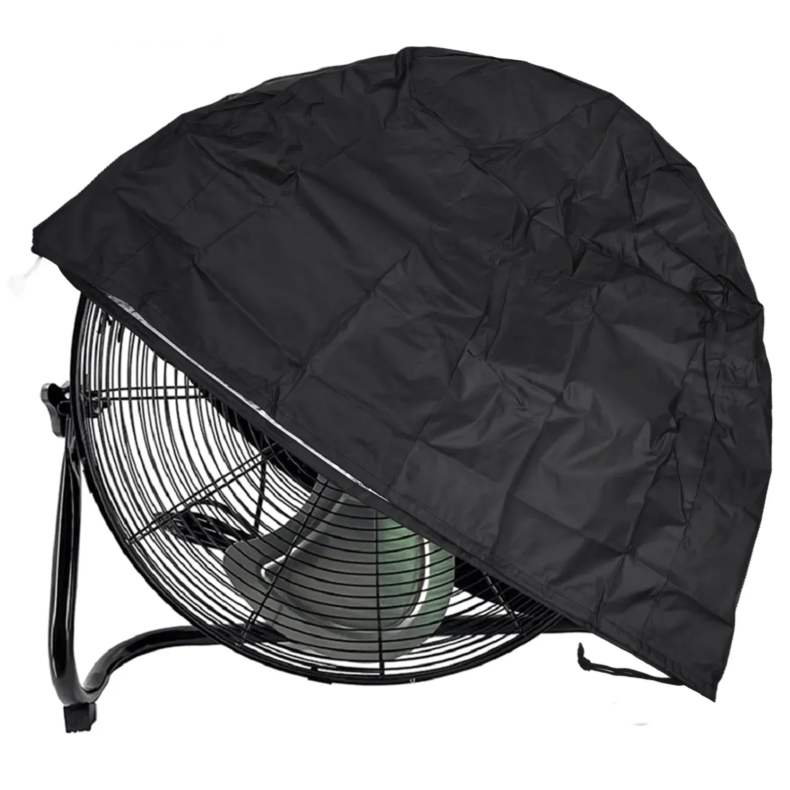 Dustproof Fan Cover Foldable Electric Fan Cover Adjustable Straps Dustproof Cover Easy To Care For Easy To Use