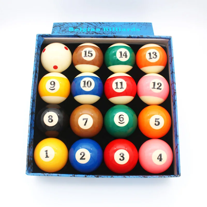 

High Quality 16 PCS/Box Belgian Billiard Balls for Sale