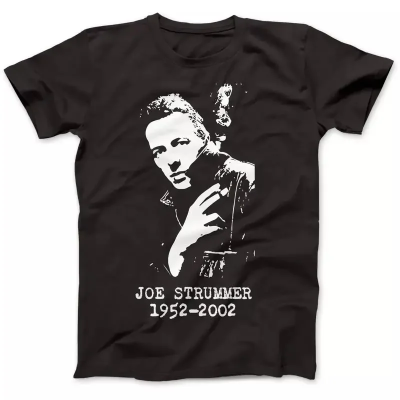 NEW Joe Strummer The Clash Band Black Size S 5XL Fan T Shirt AG251