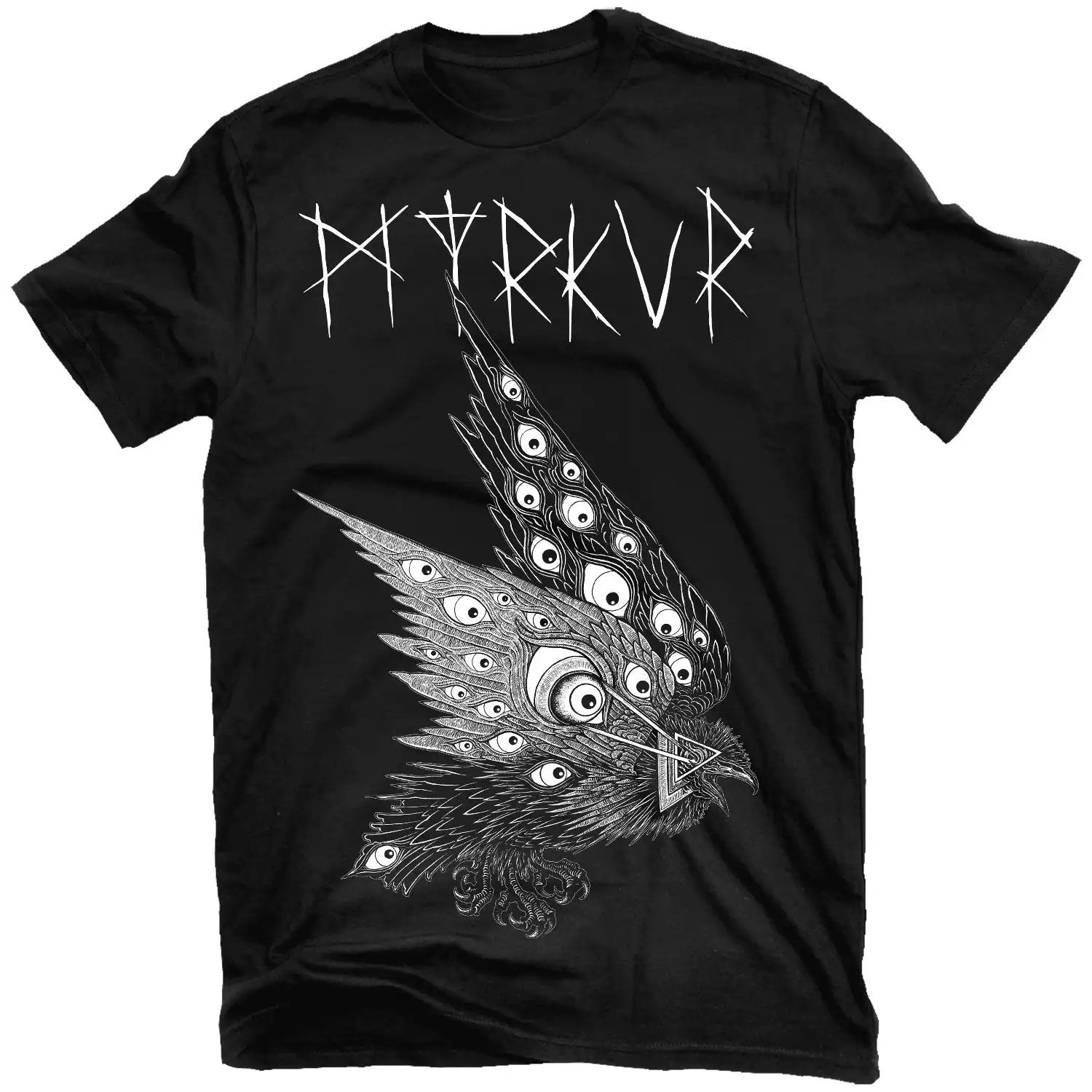 Thomas Hooper Raven  Myrkur Band Graphic Tee 100% Cotton Round Neck Casual Unisex T-shirt Summer Top