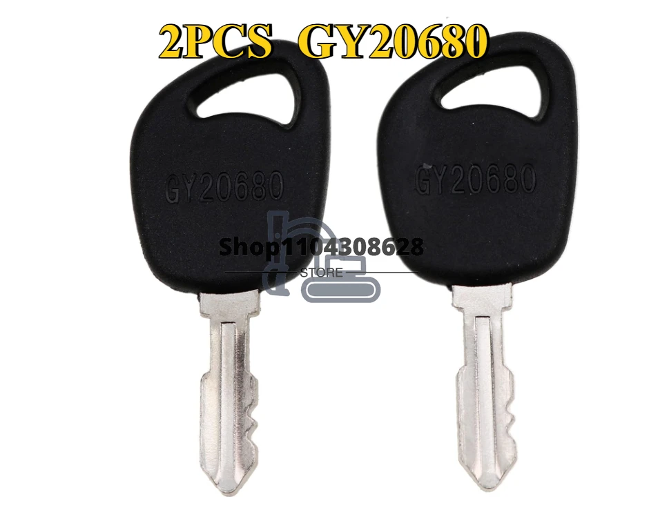 

2 шт. GY20680 Ключи зажигания LVA17264 Подходит для John Deer-e 100 LA LT SST X Series 1026R L100 L110 L108 L111 L118 L120 L130 LA