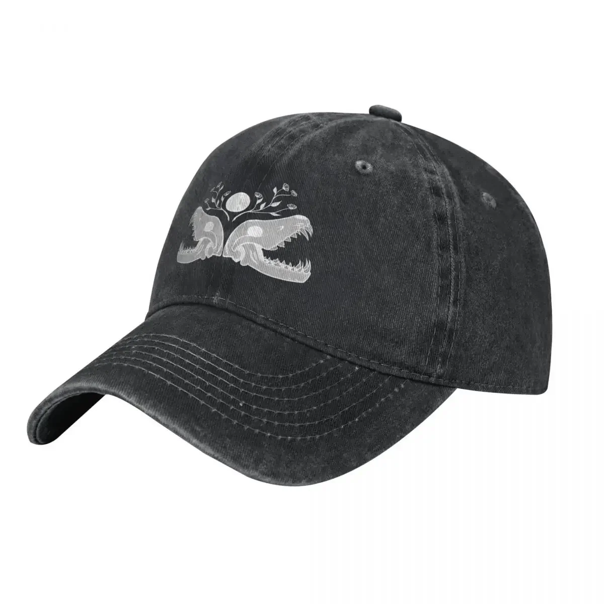 Dual Wolf Skulls Baseball Cap beach hat Funny hats custom caps Military Tactical Cap Hats For Women Men's